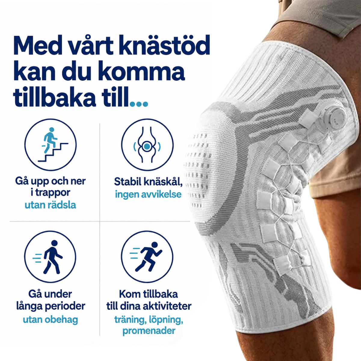 LenKnee - Knästöd för trygg & smärtfri träning