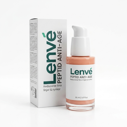 Lenvé Peptid Anti-Age Serum mot rynkor och fina linjer på ansiktet